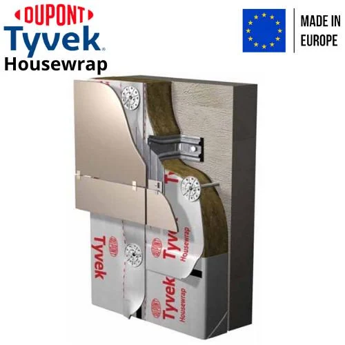 Tyvek® Housewrap — настенная паропроницаемая 61 — 2