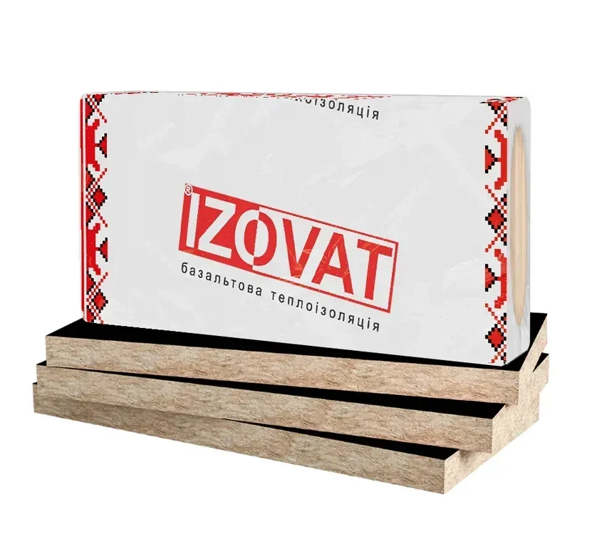 IZOVAT 75FG — плита для вентфасаду з вітрозахистом