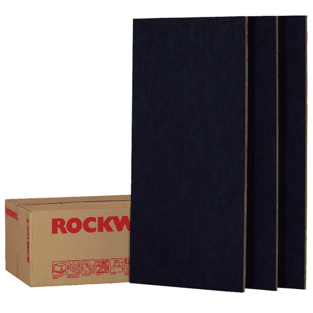 ROCKWOOL INDUSTRIAL BATTS BLACK 60 — промисловий чорний мат