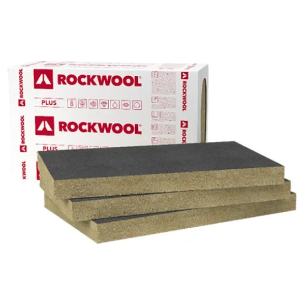 ROCKWOOL VENTIROCK F — одношарова фасадна плита зі склохолстом