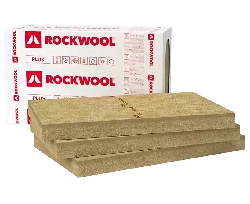 ROCKWOOL VENTIROCK PLUS — двошарова плита без склохолсту