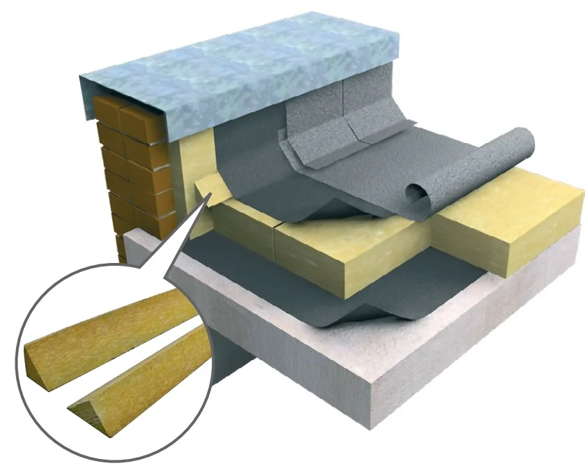 THERMOWOOL ROOF G 140 — посилений нижній шар на профнастилі