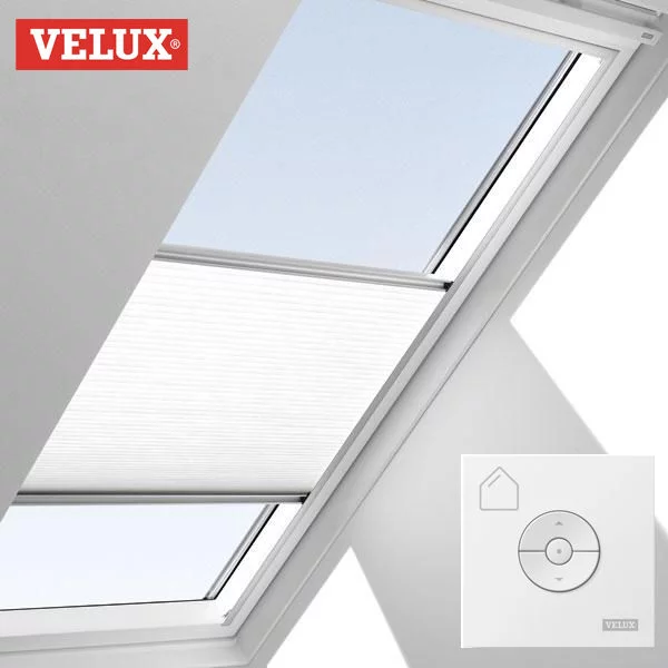 Штора-плісе з електроприводом VELUX FML