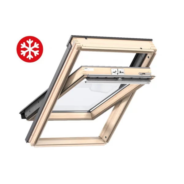 Мансардне вікно VELUX GLL 1085 (Optima Комфорт, ручка зверху, U=0,9)