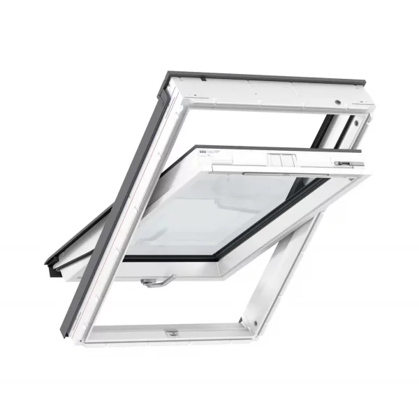 Вологостійке мансардне вікно VELUX GLU 0085 B (ручка знизу, U=0,9)