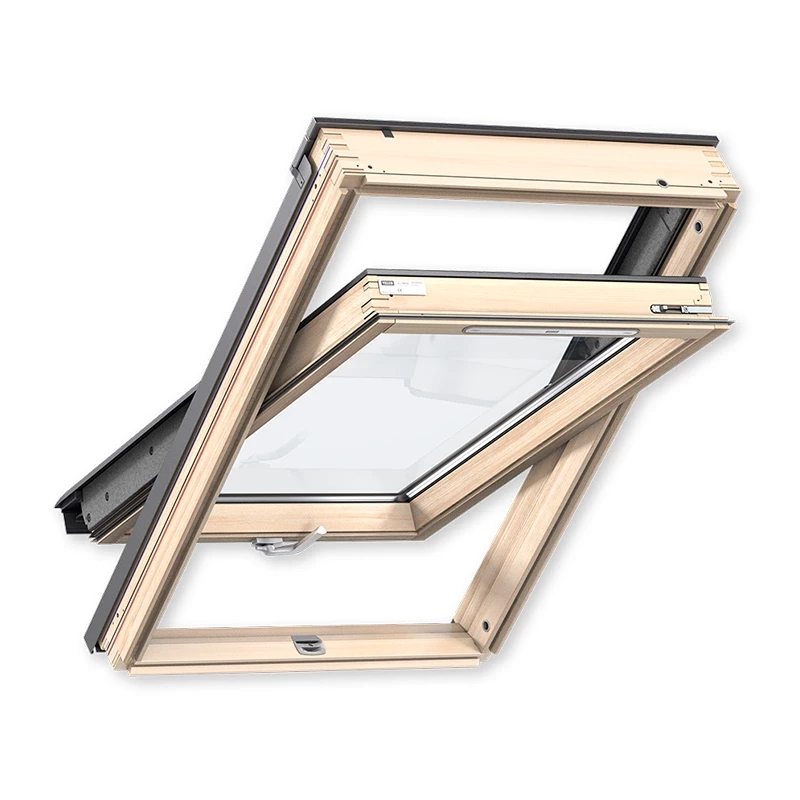 Мансардне вікно VELUX GZL 1051 B (Optima Стандарт, ручка знизу)