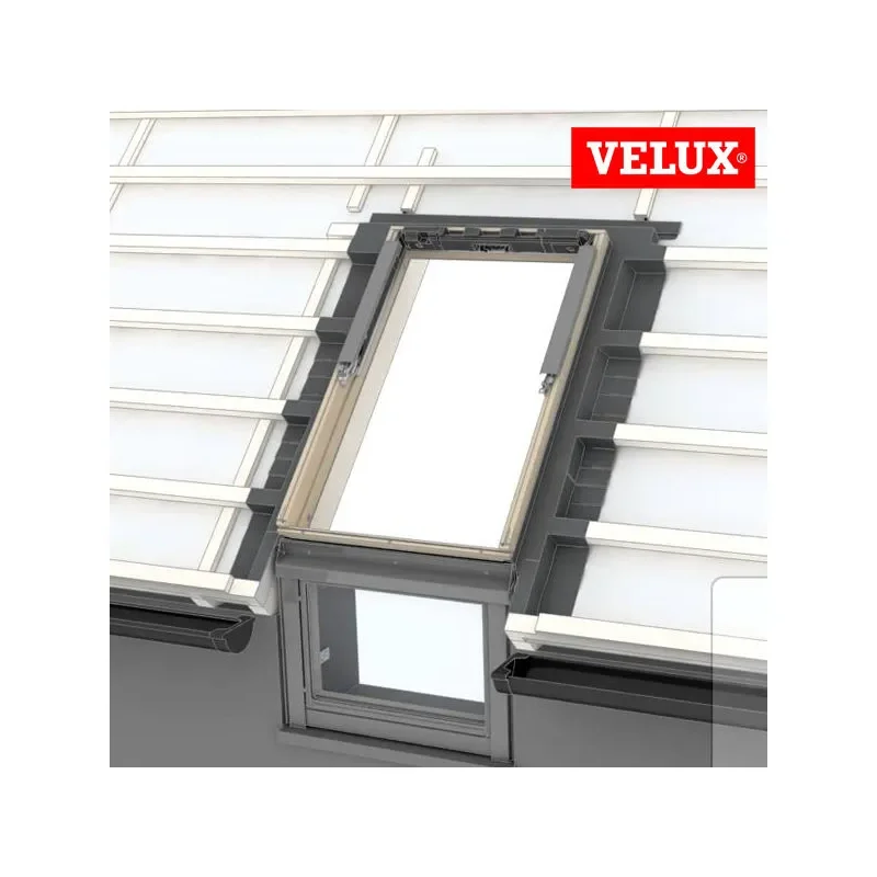 Комір VELUX EFW/EFS 2012 для карнизного вікна VFE (зв'язка з мансардним)