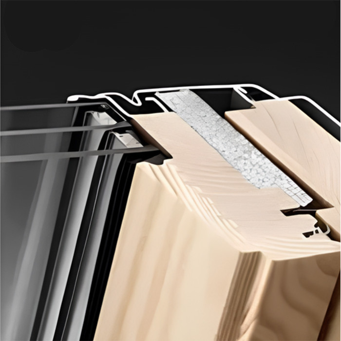 Мансардне вікно VELUX RoofLITE+ AAY B1500 (двокамерний склопакет)