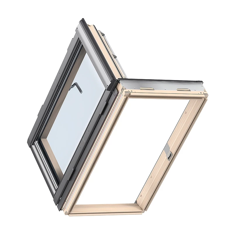 Вихід на покрівлю VELUX GXL A/B 3068Z — двокамерний, відчинення вбік